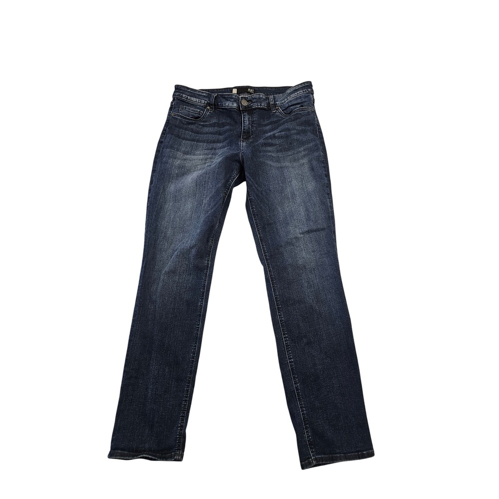 Kut from the Kloth Catherine Slouchy Boyfriend Jeans Dark Wash Size 12 Stretch